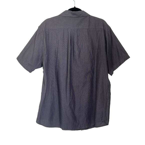 Ben Hogan Men's Shirt Size XL Golf Collection Gray Button Down Short Sleeve - Picture 2 of 8